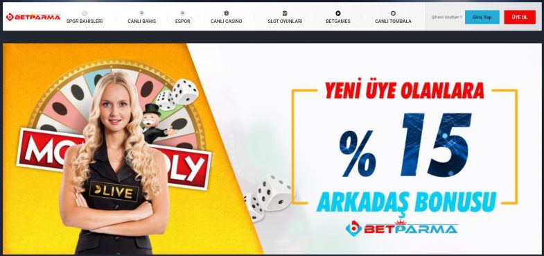 Betparma giriş sayfası ve önemli başlıklar