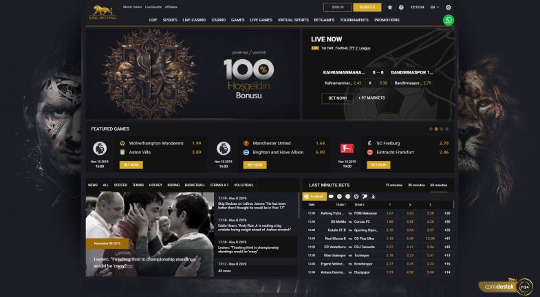 Kingbetting giriş yapma işlemleri