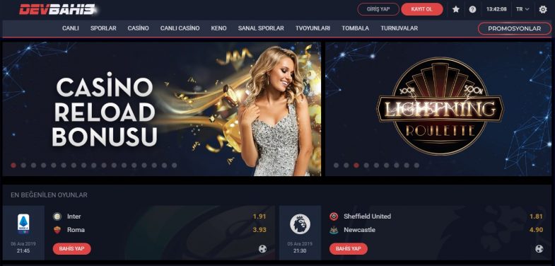 Devbahis sitesi anasayfa yeni dizayn