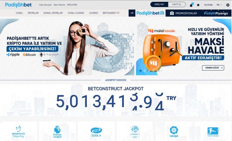 Padisahbet bahis sitesi büyük jackpot