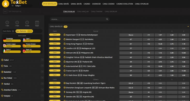 Texbet bahis sitesi yeni