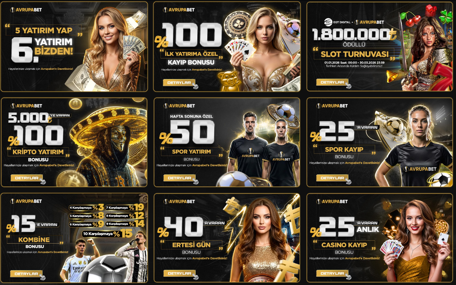 Avrupabet ödeme sayfasında para yatırma sonrası otomatik bonus kazanımı hakkında kısa açıklama metni.