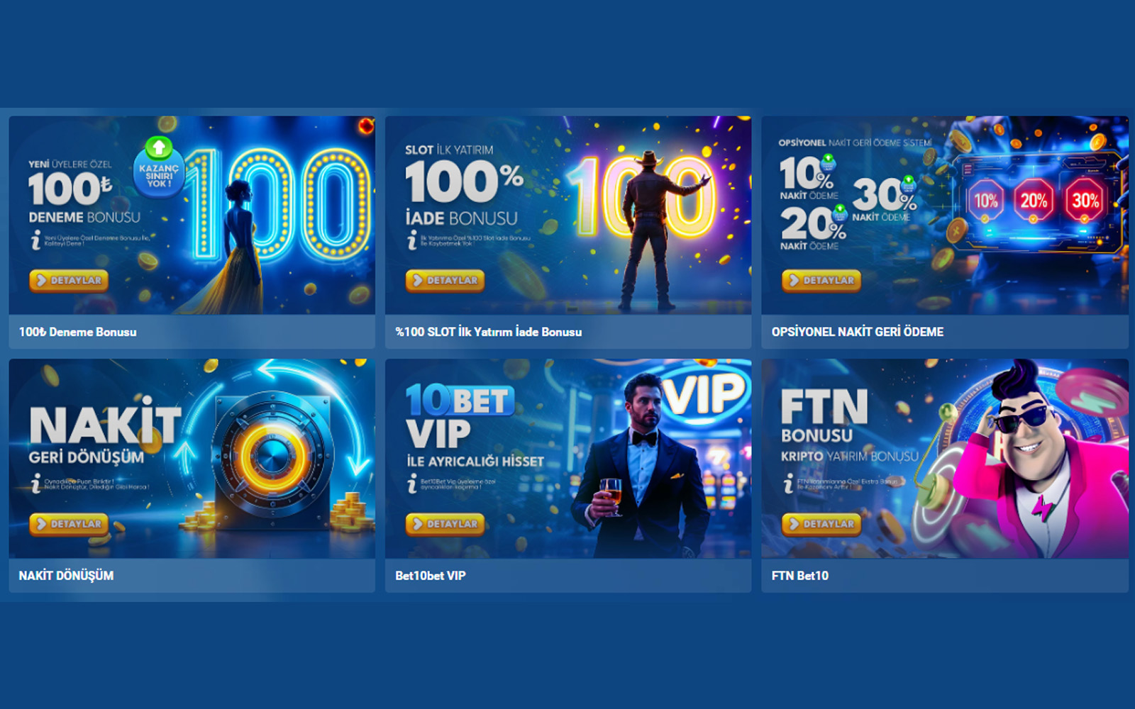 Bet10Bet bonus sayfasında güncel kayıt bonus ve free spin promosyonlarının öne çıkarıldığı tasarım.