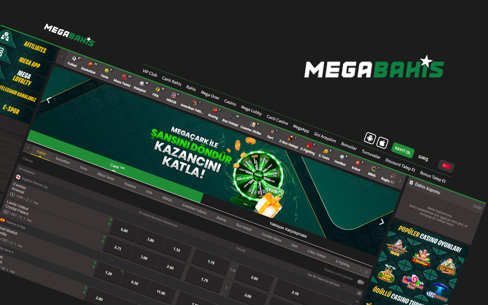 Megabahis giriş ekranında kullanıcı deneyimini artıran sade renk paleti ve düzenli içerik blokları.