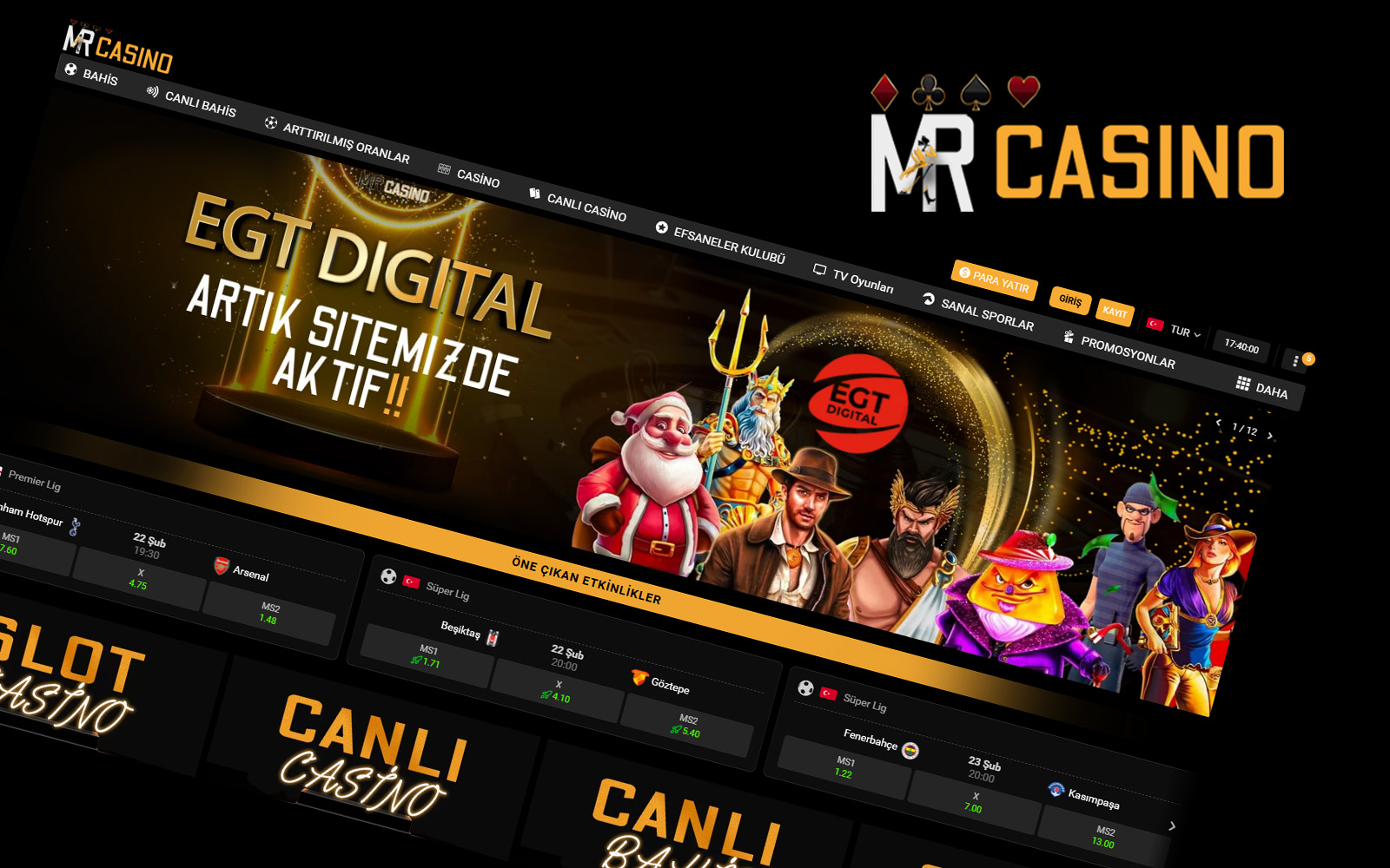 Mrcasino giriş ekranında kullanıcı deneyimini artıran sade renk paleti ve düzenli içerik blokları.