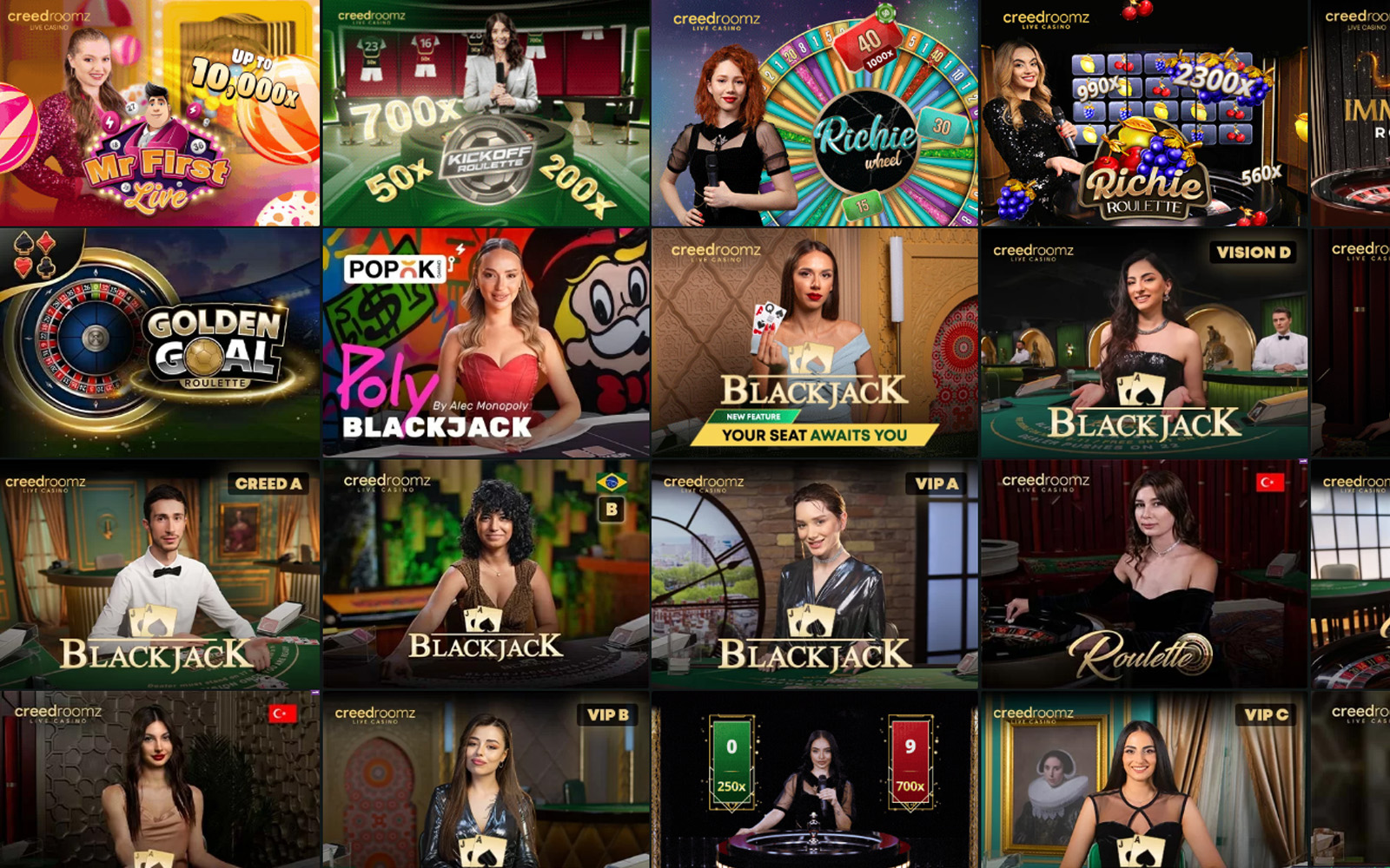 Oslobet casino sayfasında üst bannerda hoş geldin bonusu, altında casino oyunları koleksiyonunun yer aldığı ekran.