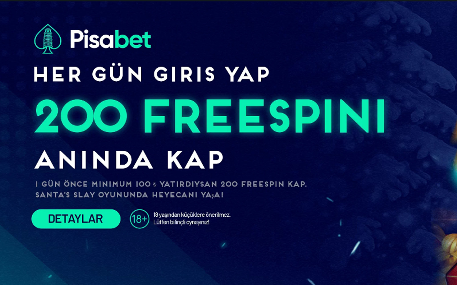 Pisabet bonus bölümünde spor ve casino için ayrı başlıklarla sunulan bonus seçeneklerinin görüldüğü arayüz.