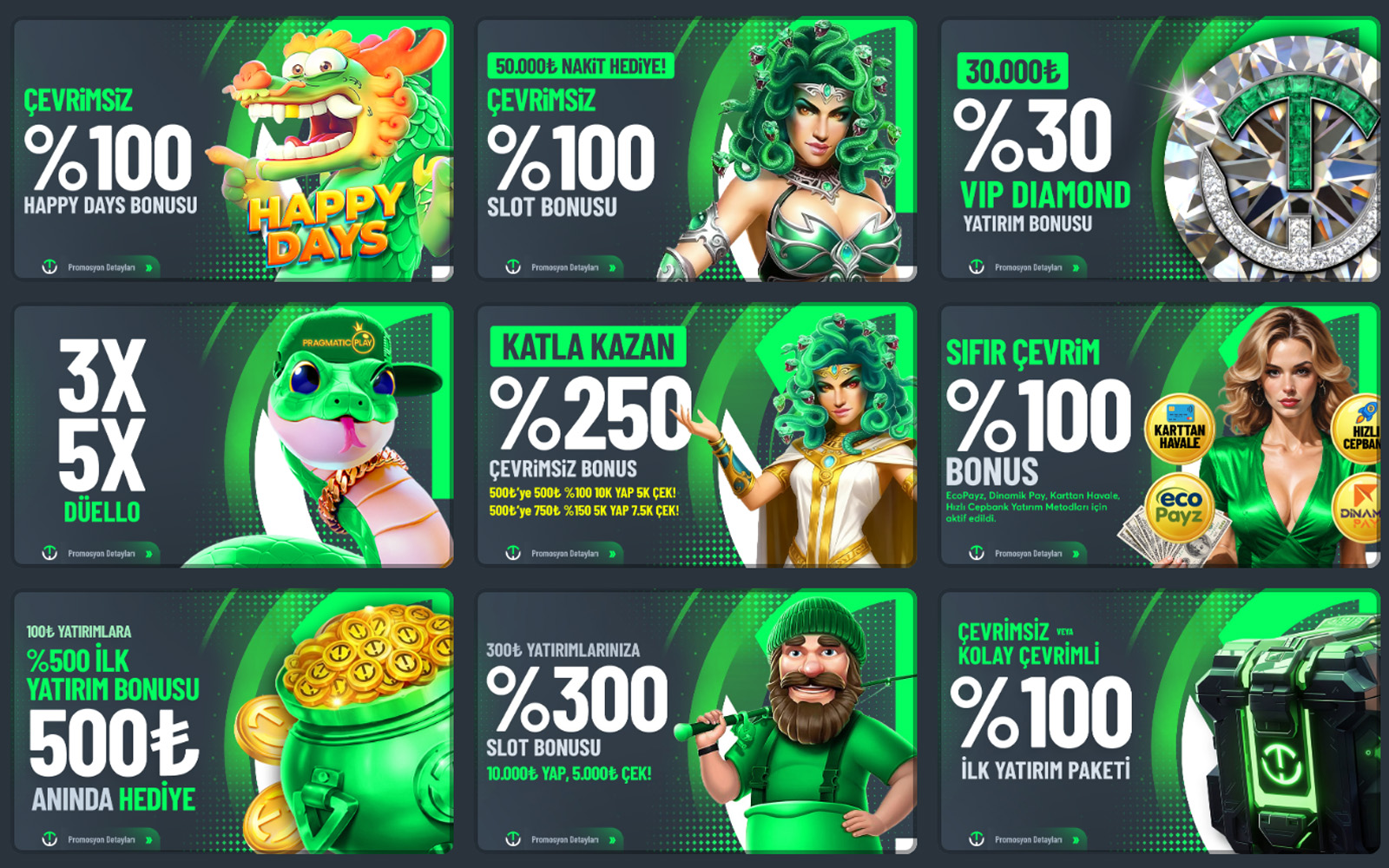 Tarafbet bonus sayfasında güncel kayıt bonus ve free spin promosyonlarının öne çıkarıldığı tasarım.