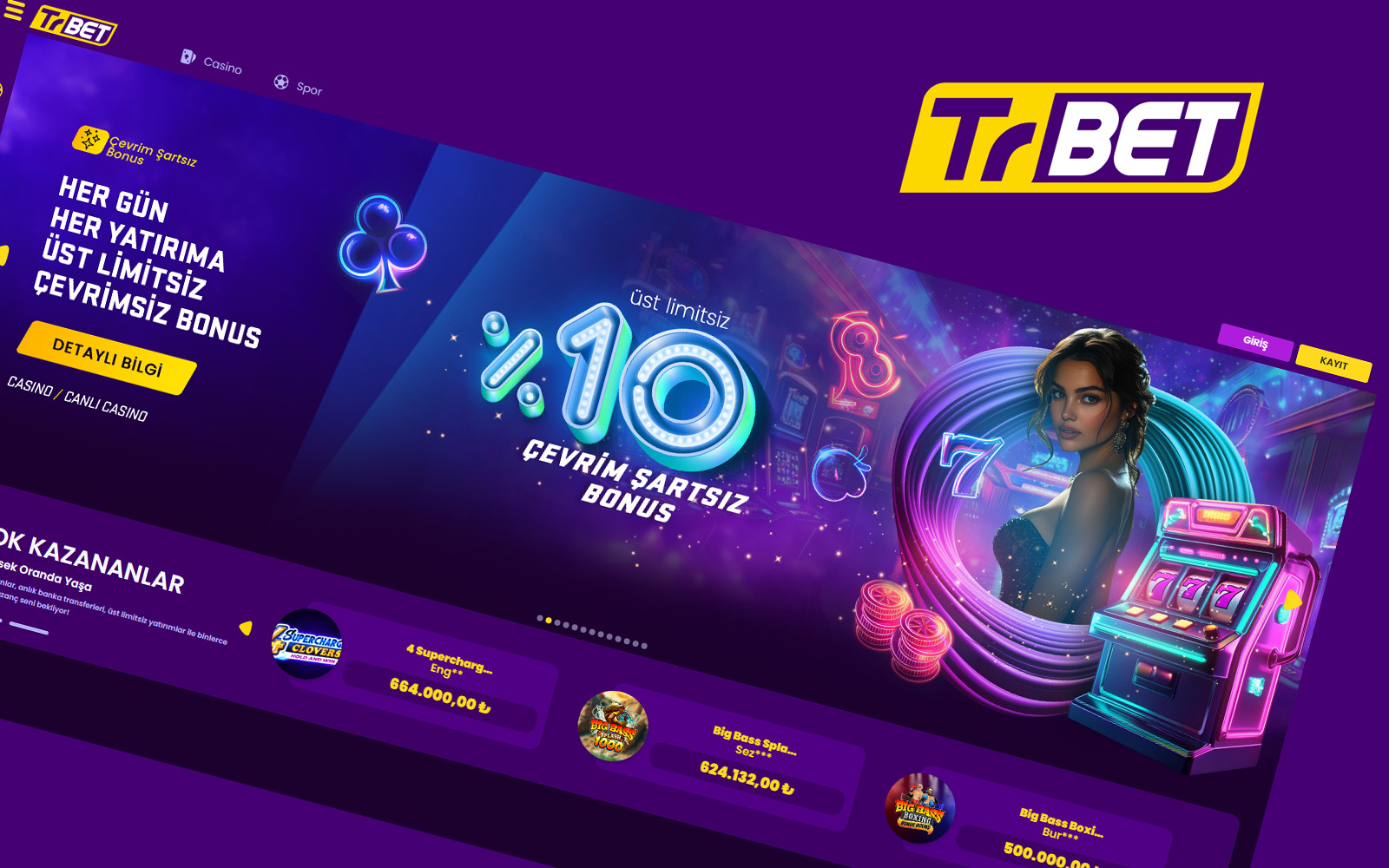 Trbet giriş ekranında kullanıcı deneyimini artıran sade renk paleti ve düzenli içerik blokları.