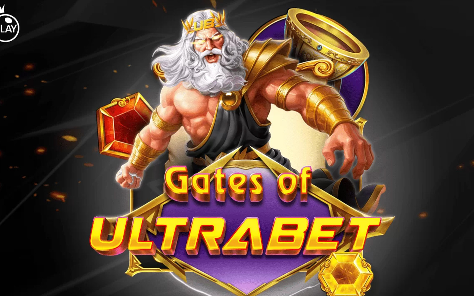 Ultrabet casino sayfasında sol üstte site logosu, ortada geniş oyun alanı ve sağ altta yardım linklerinin görüldüğü ekran.
